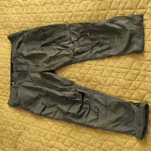 G star raw cargo pants size 36x32 in fatigue green